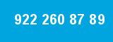 922 260 87 89